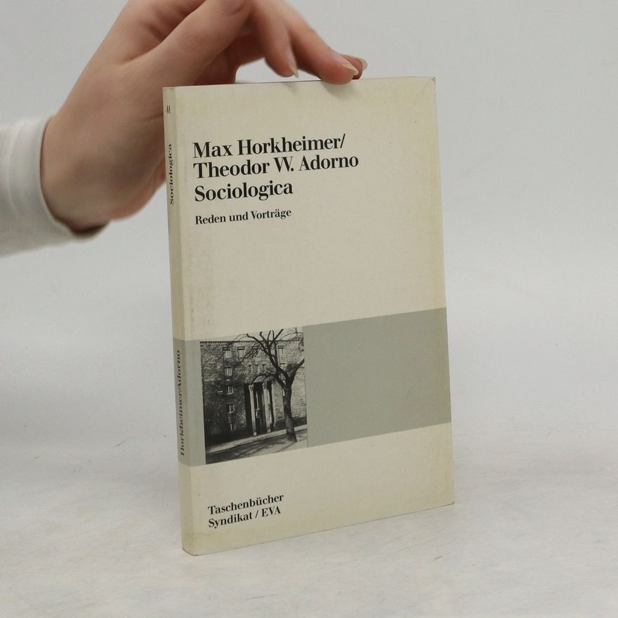 Max Horkheimer Sociologica