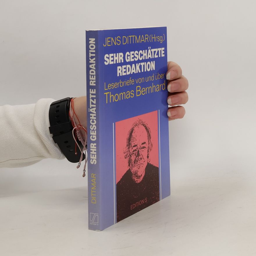 Jens Dittmar Sehr geschätzte Redaktion