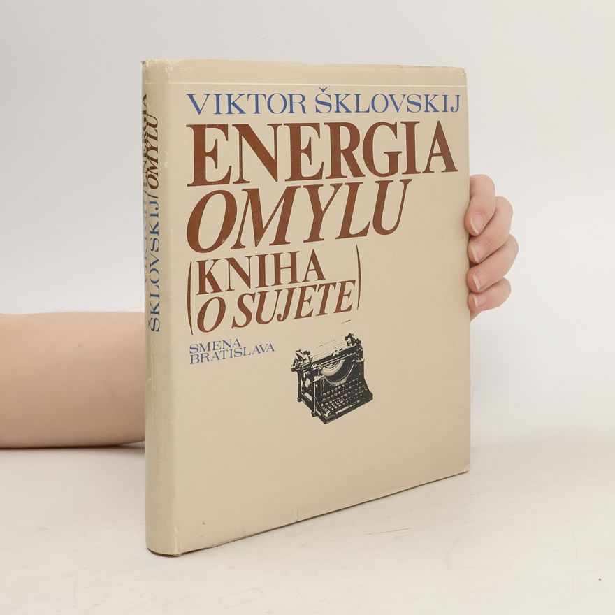 Vladimír Čerevka Energia omylu (kniha o sujete)