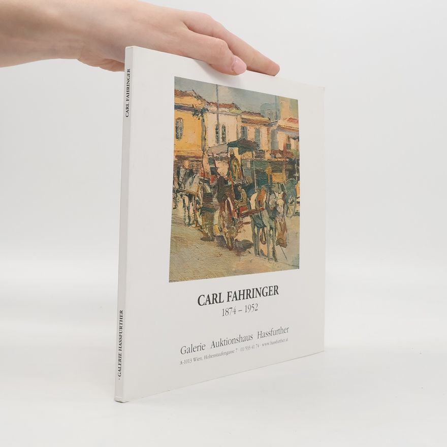 Auteurscollectief Carl Fahringer 1874 - 1952