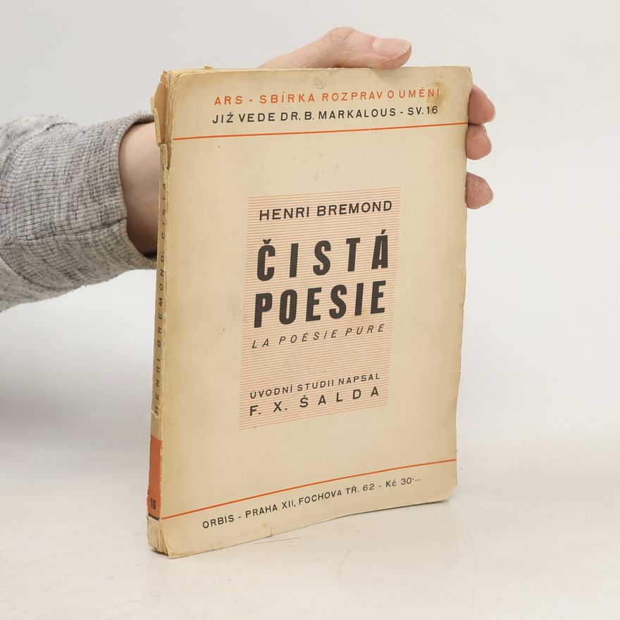 Henri Bremond Čistá poesie = (La poésie pure)