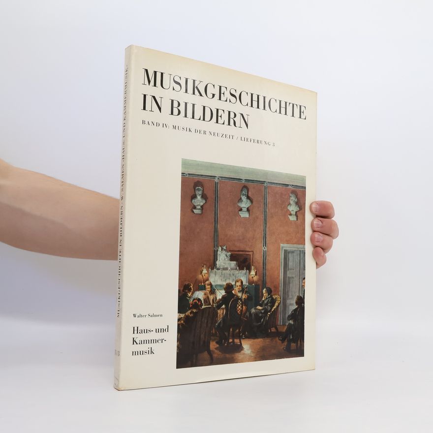 Walter Salmen Musikgeschichte in Bildern Band IV/3