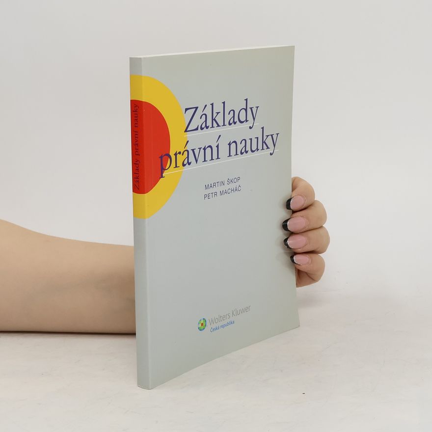 Martin Škop Základy právní nauky