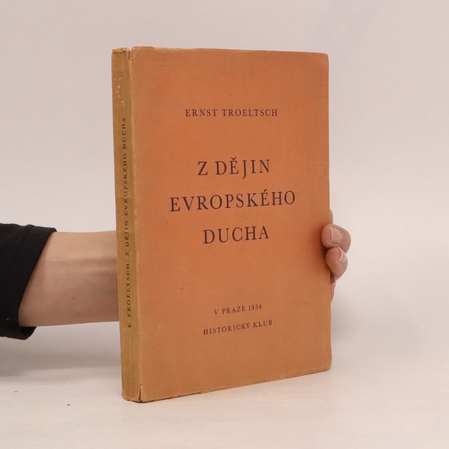 Ernst Troeltsch Z dějin evropského ducha