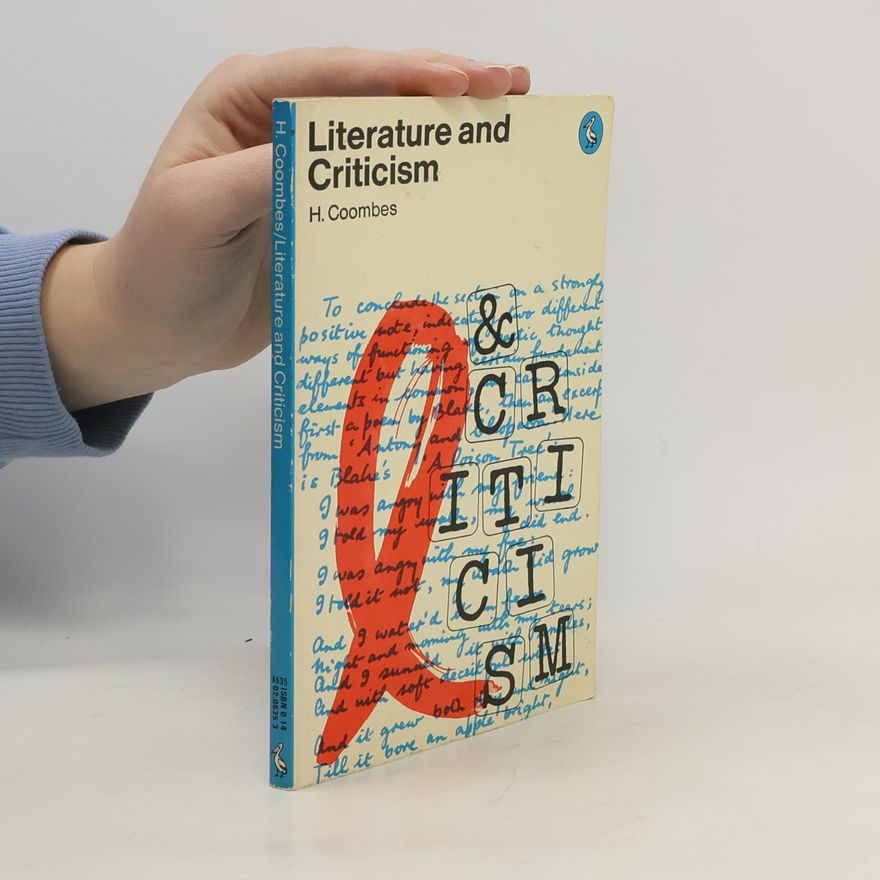 H. Coombes Literature and Criticism