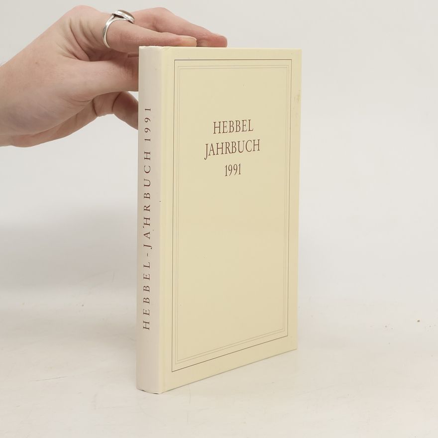 Detlef Cölln Hebbel Jahrbuch