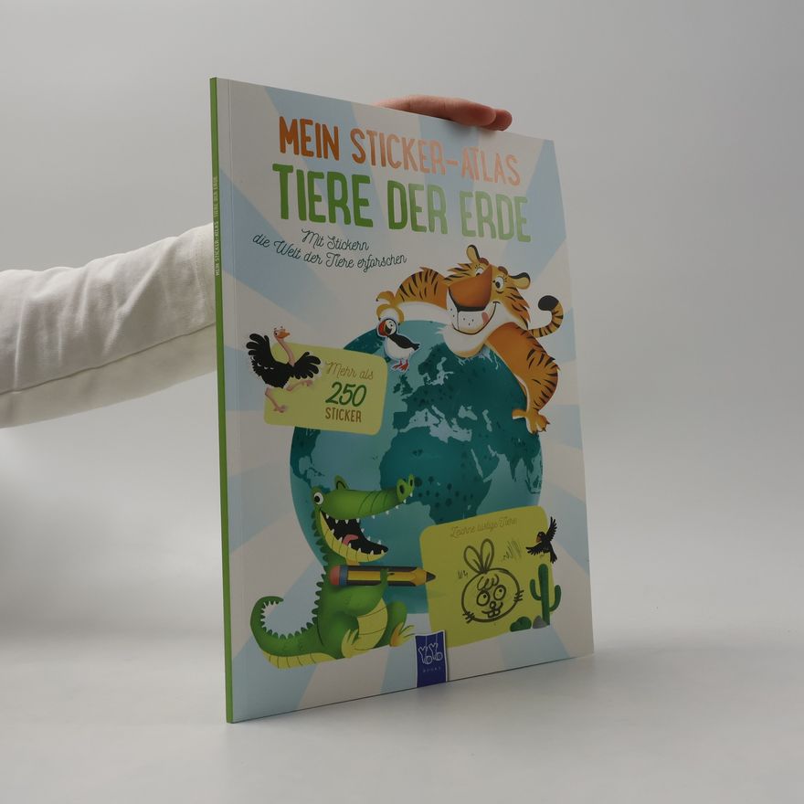 Yoyo Books Mein Sticker-Atlas Tiere der Erde