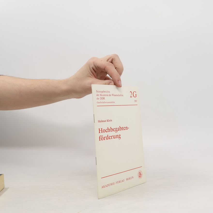 Helmut Klein Hochbegabtenförderung