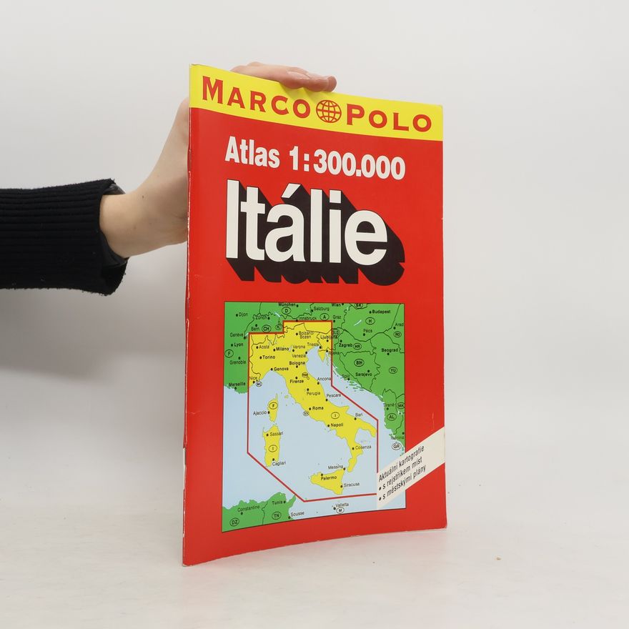 Kolektiv autorů Itálie atlas 1:300 000