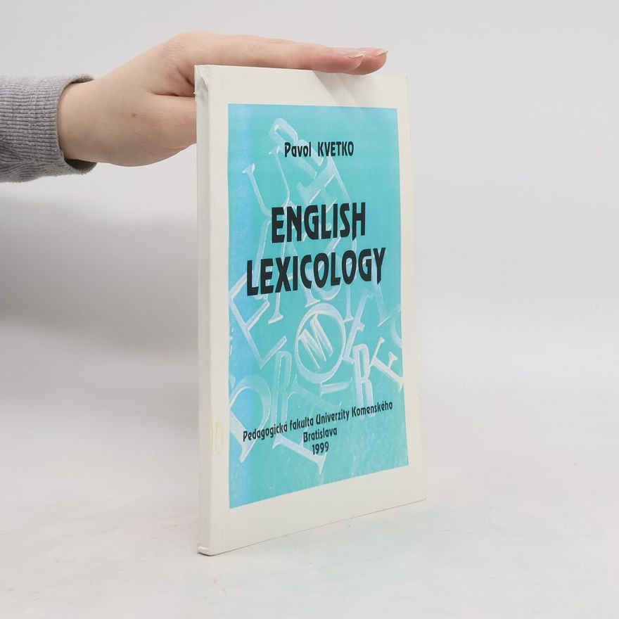 Pavol Kvetko English Lexicology