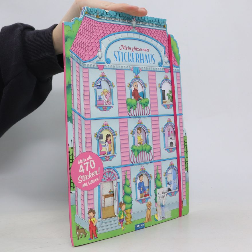 Trötsch Verlag Trötsch Stickerbuch Mein glitzerndes Stickerhaus