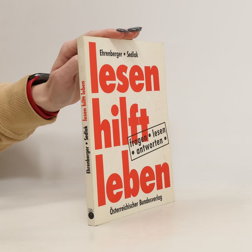Hilde Ehrenberger Lesen hilft leben