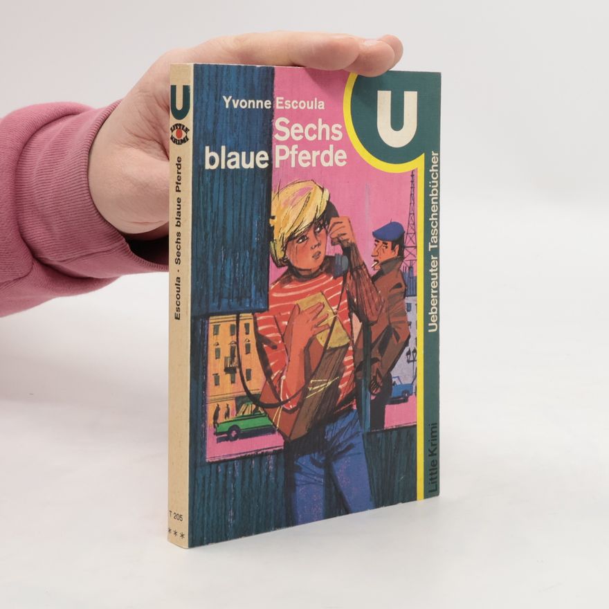 Yvonne Escoula Sechs blaue Pferde