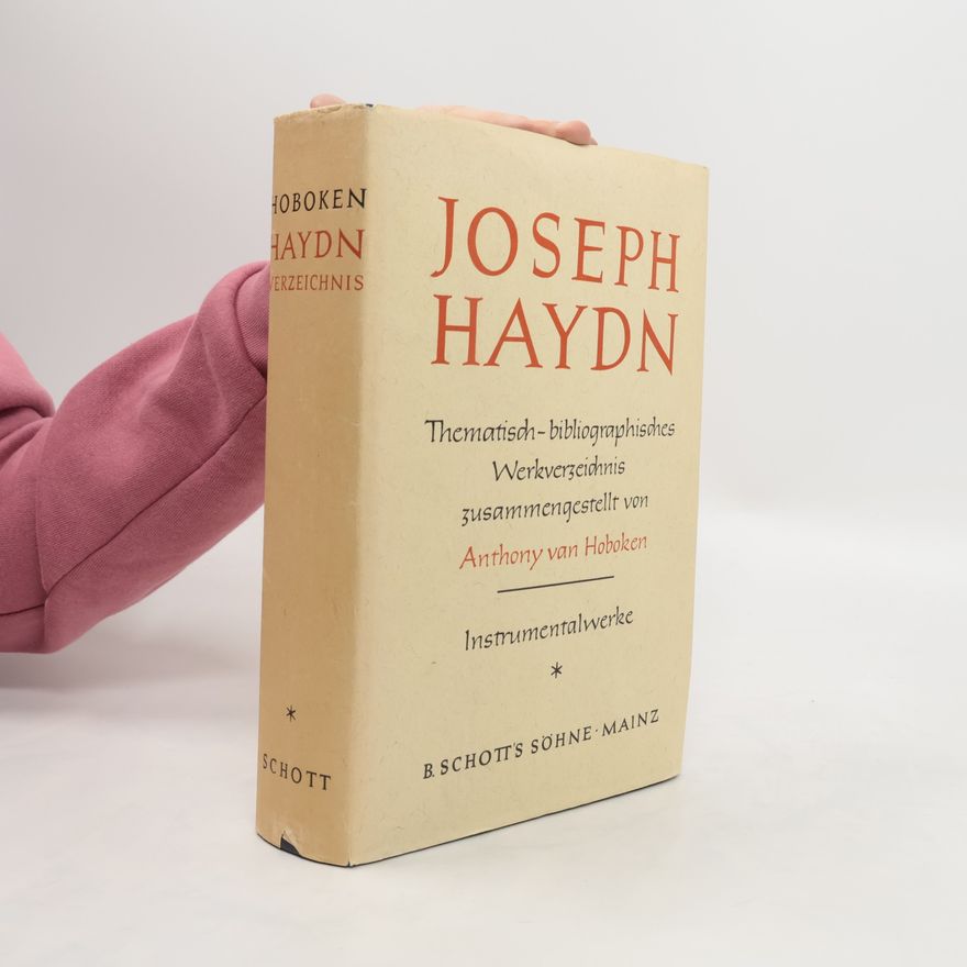 Anthony van Hoboken Joseph Haydn Verzeichnis