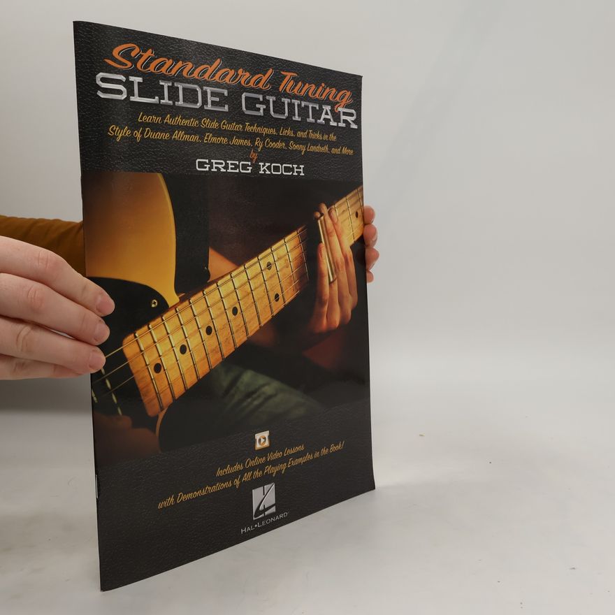 Greg Koch Standard Tuning Slide Guitar Book/Online Media