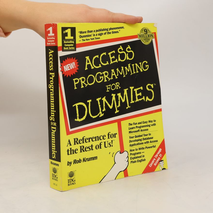 Rob Krumm Access Programming For Dummies?