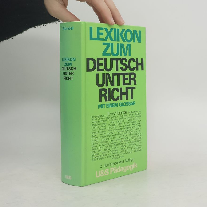 Ernst Nündel Lexikon zum Deutschunterricht
