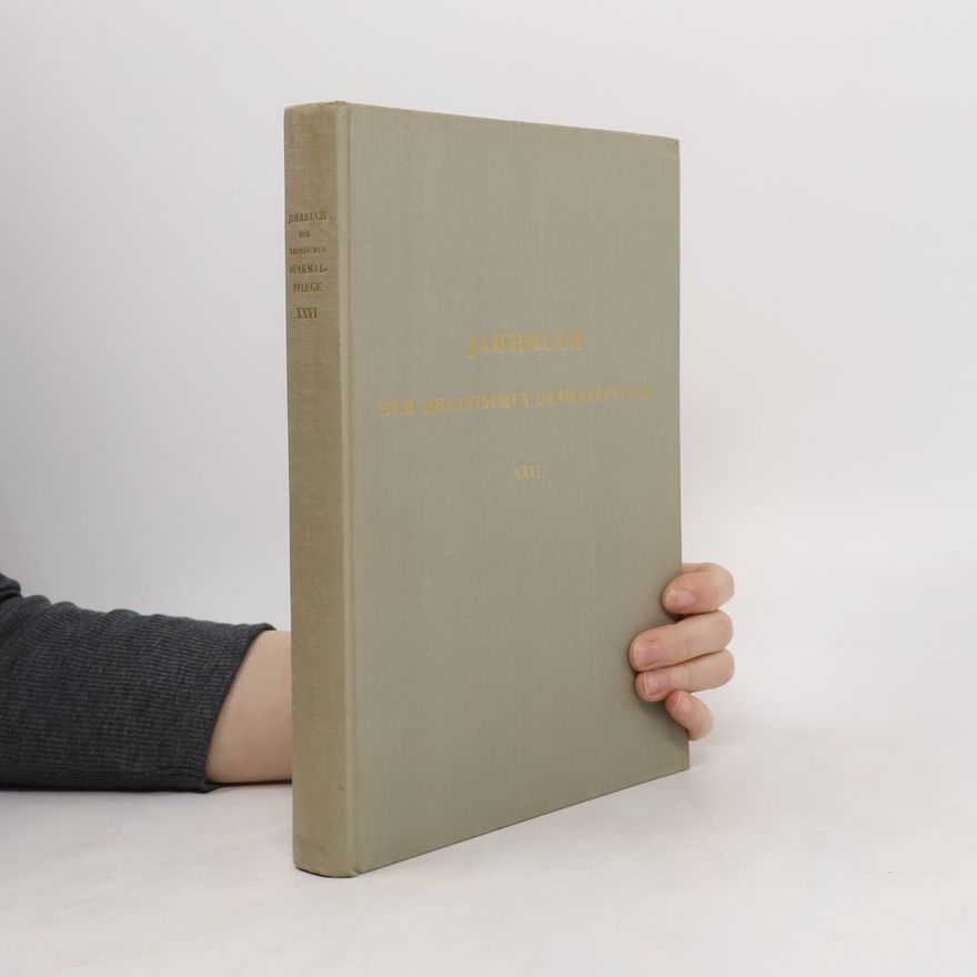 Rudolf Wesenberg Jahrbuch der Rheinischen Denkmalpflege XXVI.