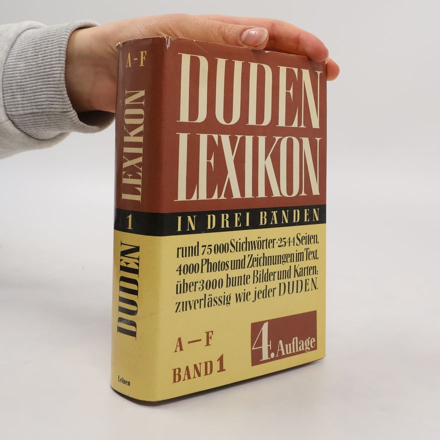 Autorenkollektiv Duden Lexikon 1. A-F