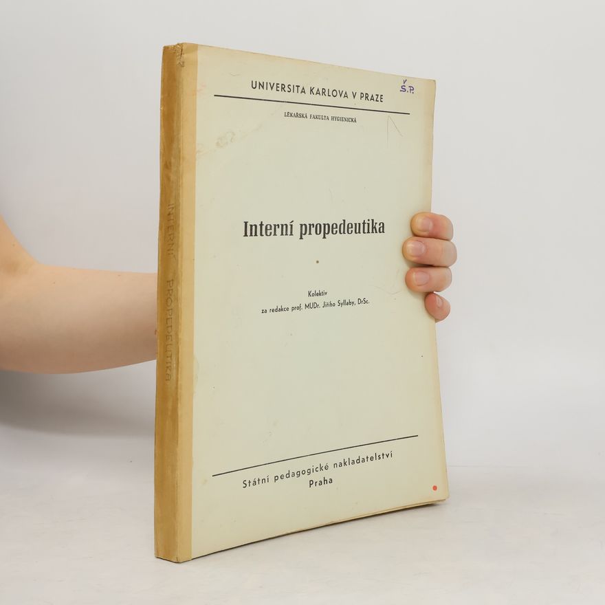 Kolektiv autorů Interní propedeutika