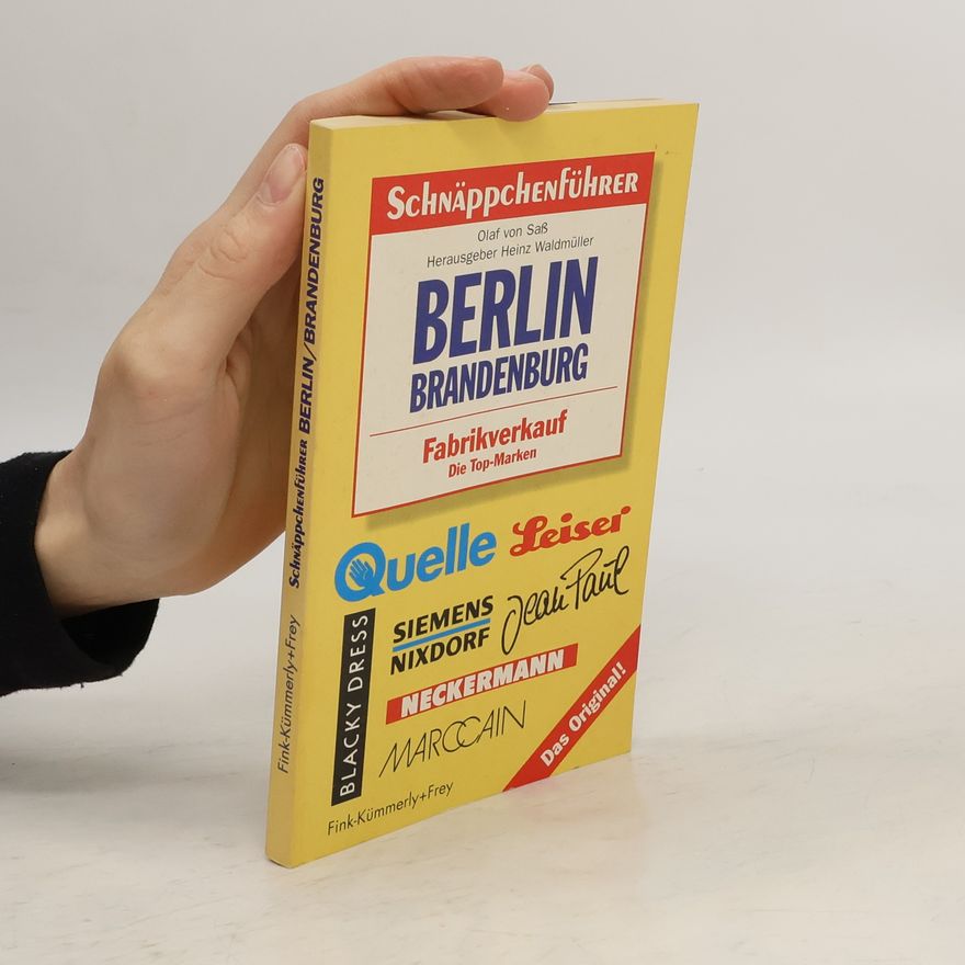 Olaf von Saß Schnäppchenführer Berlin, Brandenburg