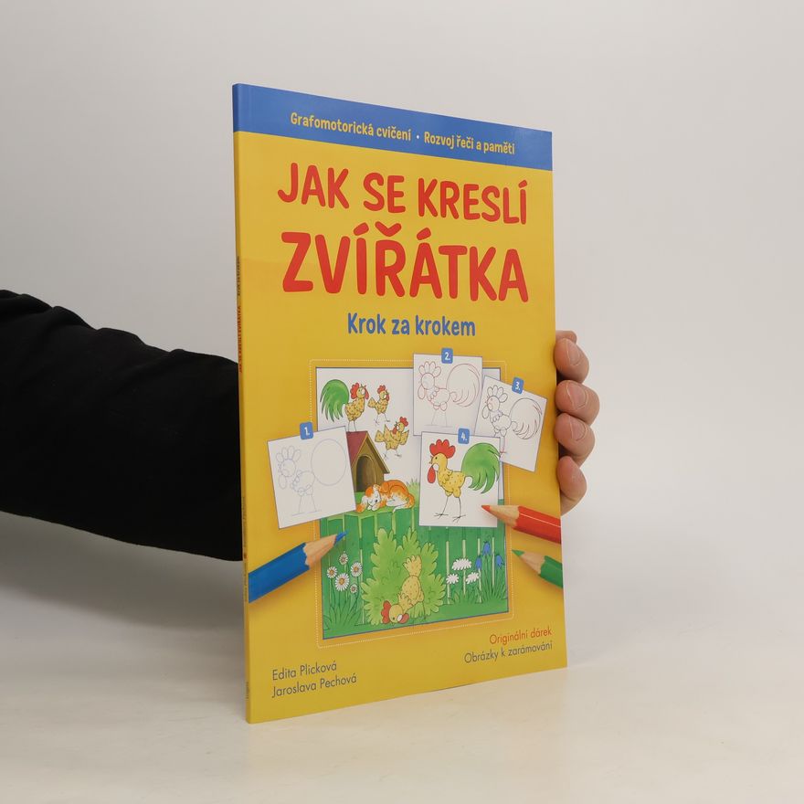 Jaroslava Pechová Jak se kreslí zvířátka krok za krokem