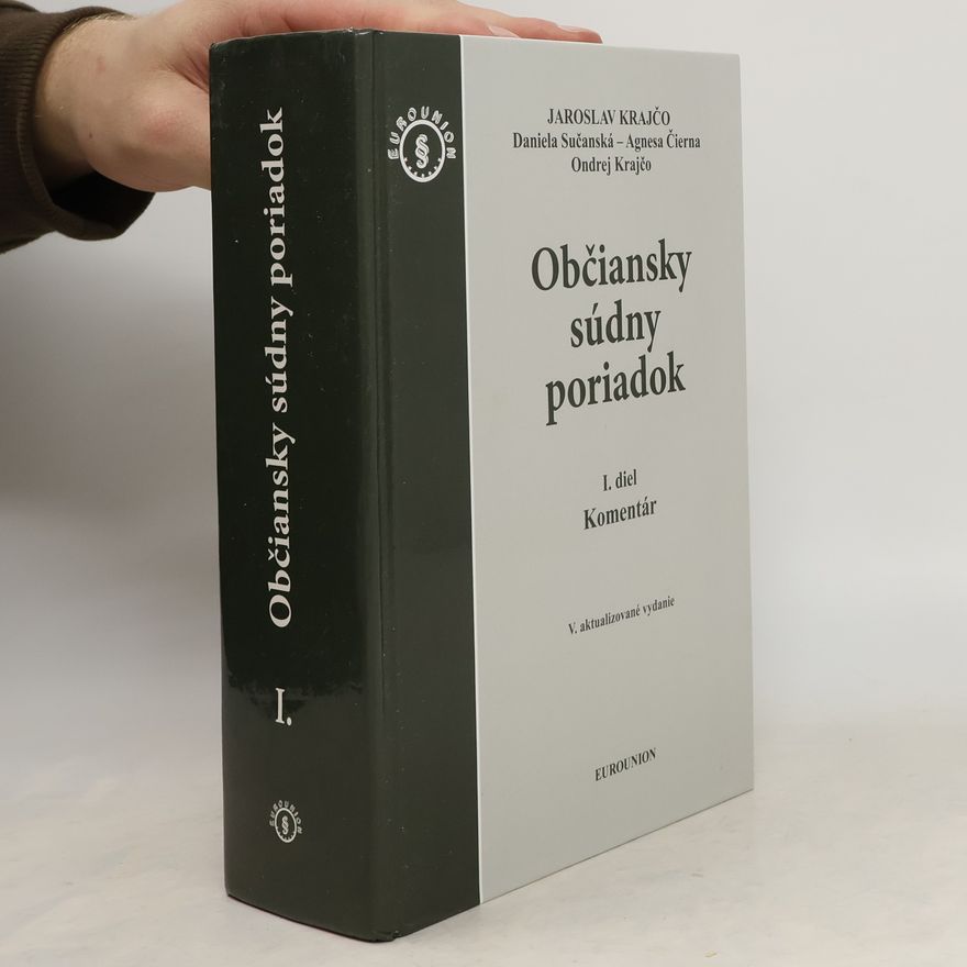 Jaroslav Krajčo Občiansky súdny poriadok I. a II. diel