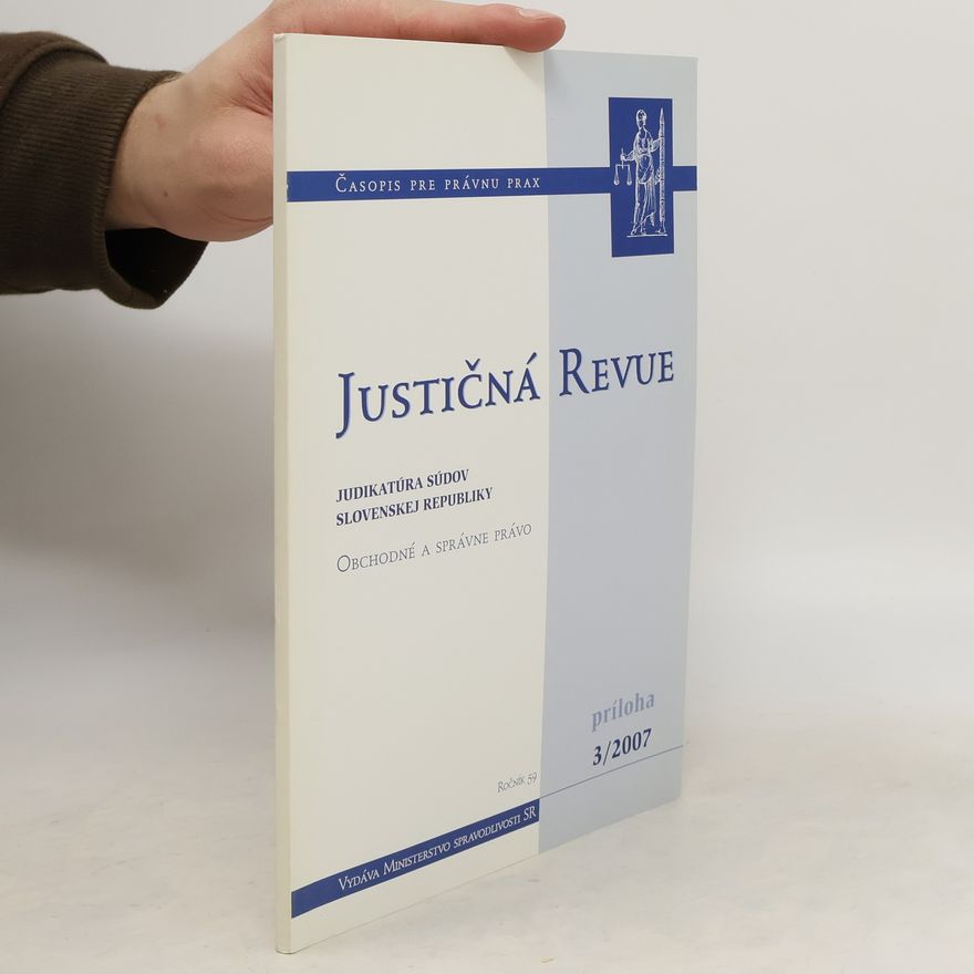 Kolektív autorov Justičná Revue 3/2007