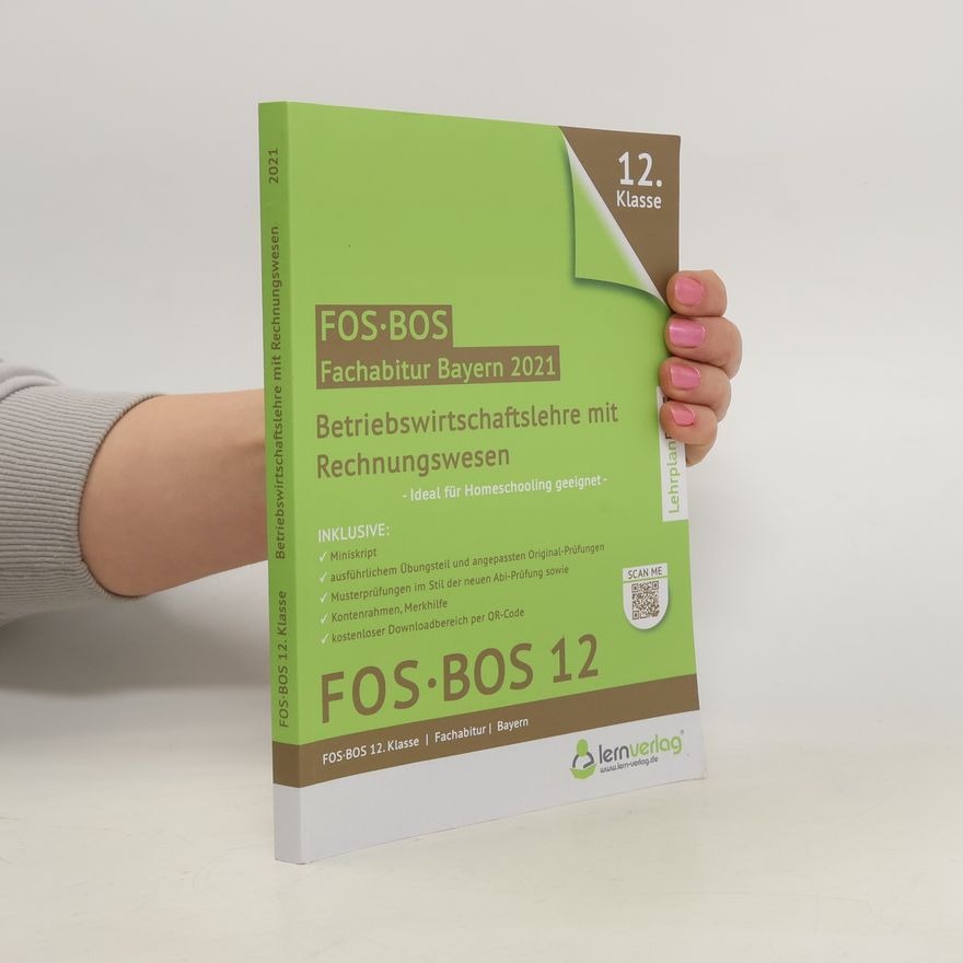 lern.de Bildungsges.mbH Abiturprüfung Betriebswirtschaftslehre mit Rechnungswesen FOS/BOS Bayern 12. Klasse