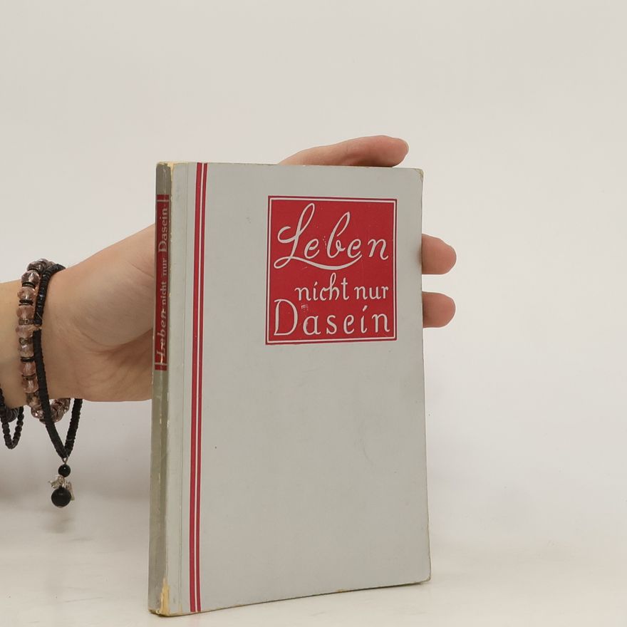 Gerhard Merian Leben nicht nur Dasein