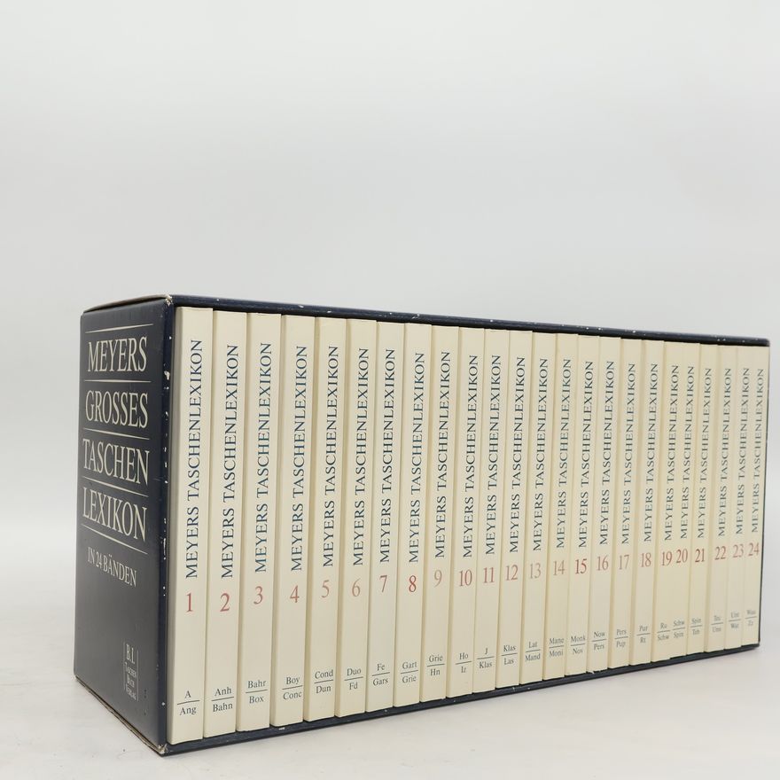 Autorenkollektiv Meyers Grosses Taschen Lexikon in 24 Bänden (1-24)