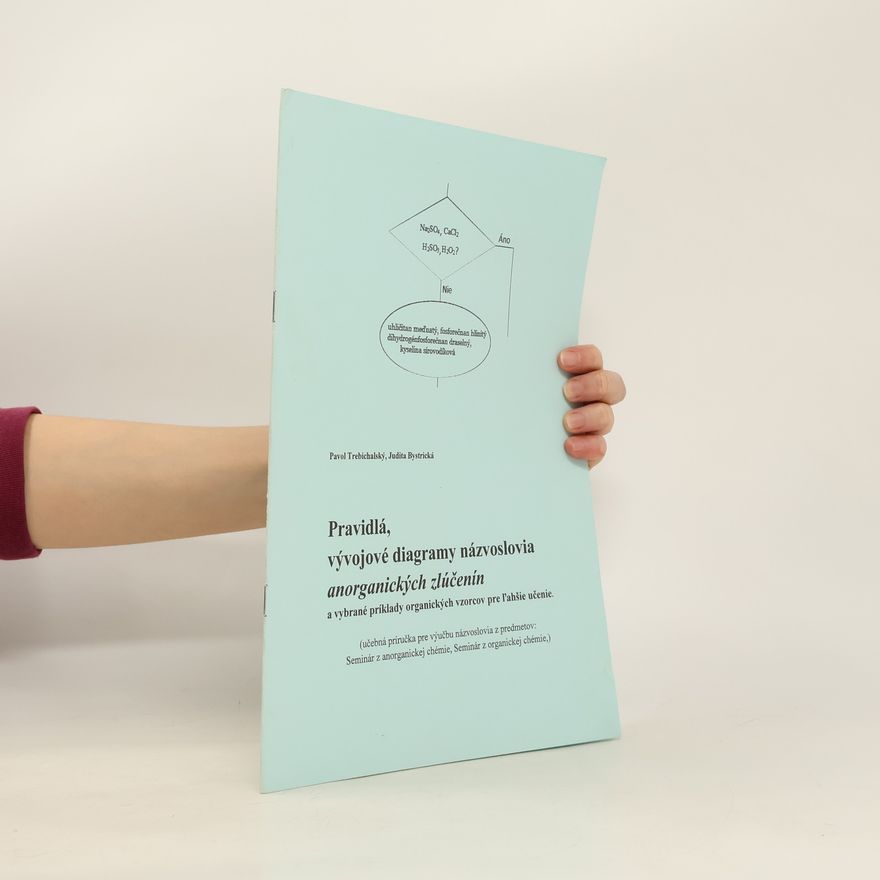 Pavol Trebichalský Pravidlá, vývojové diagramy názvoslovia anorganických zlúčenín