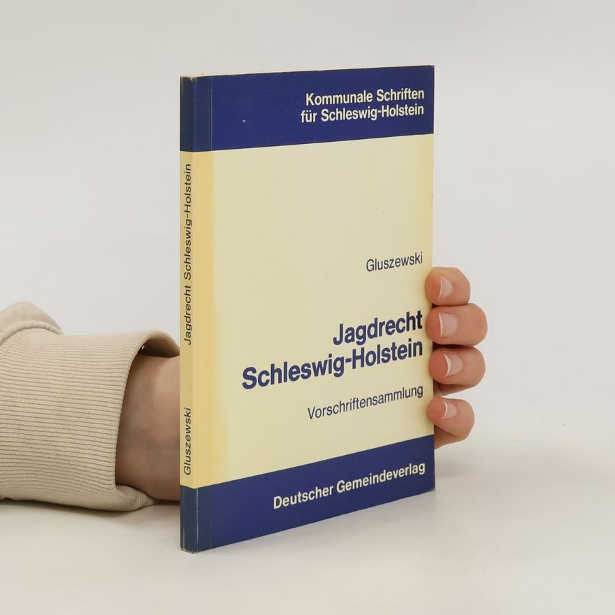 Fritz Thurow Jagdrecht Schleswig-Holstein