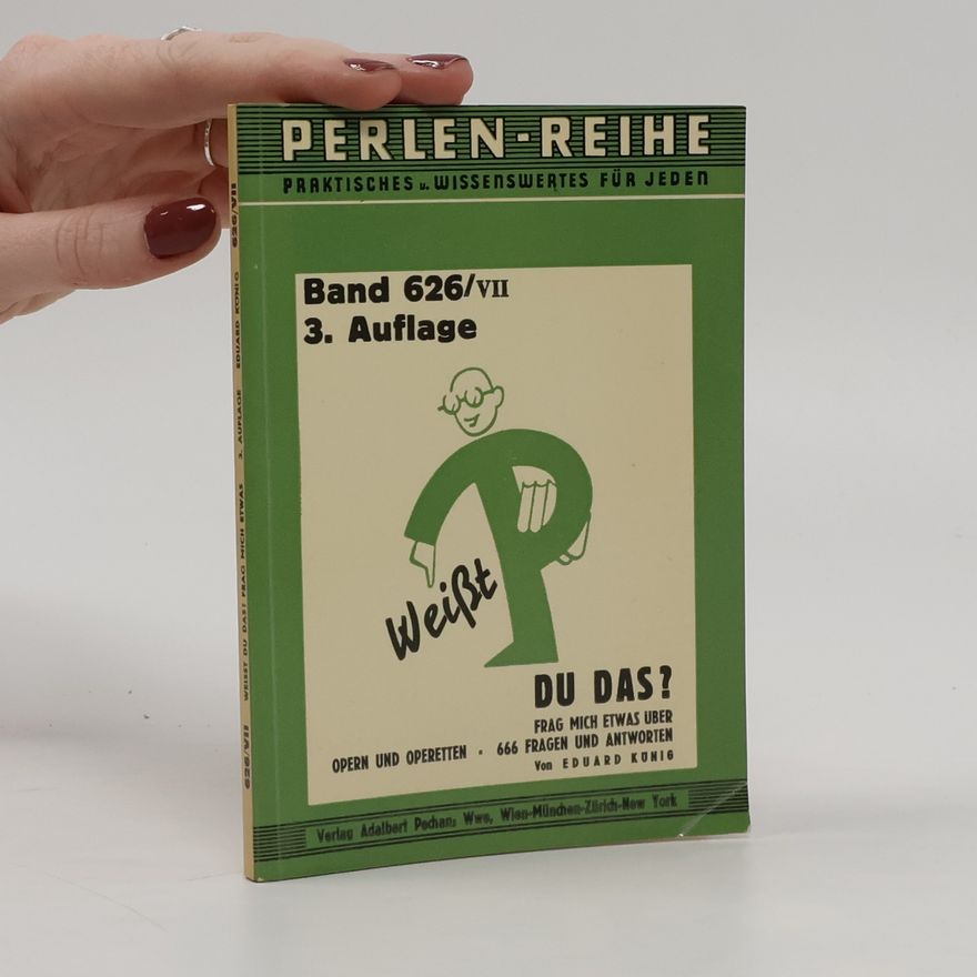 Eduard Kunig Perlen-Reihe Band 626/VII 3. Auflage