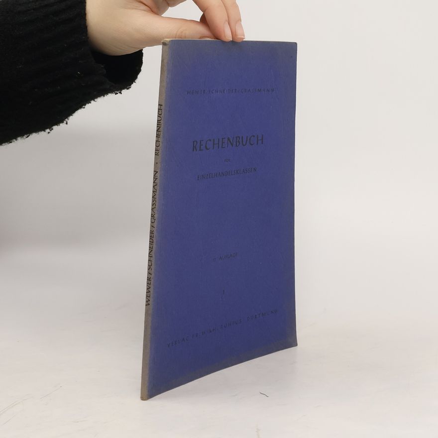 Autorenkollektiv Rechenbuch für Einzelhandelsklassen I.