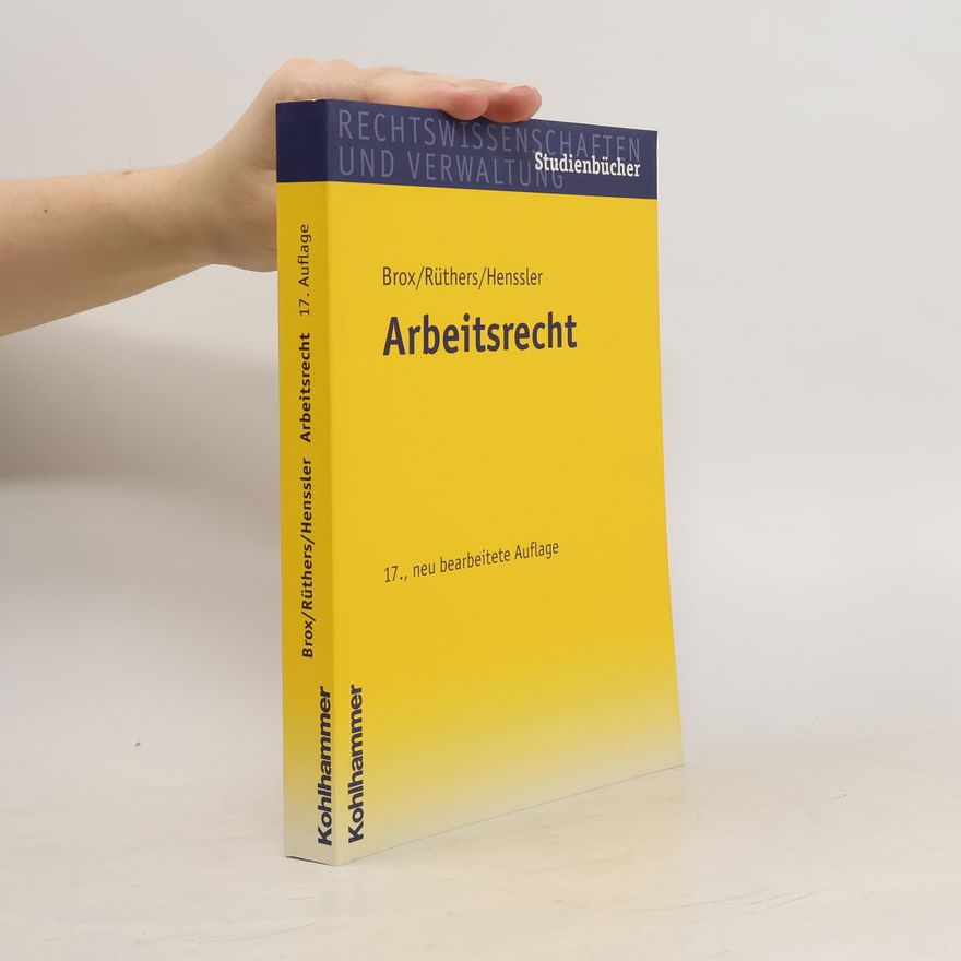 Hans Brox Arbeitsrecht
