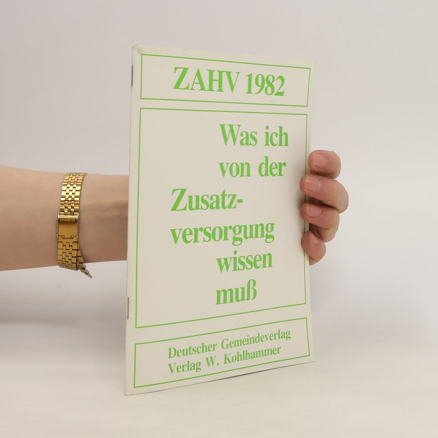 Ulrich Meyer-Husmann Was ich von der Zusatzversorgung wissen muss