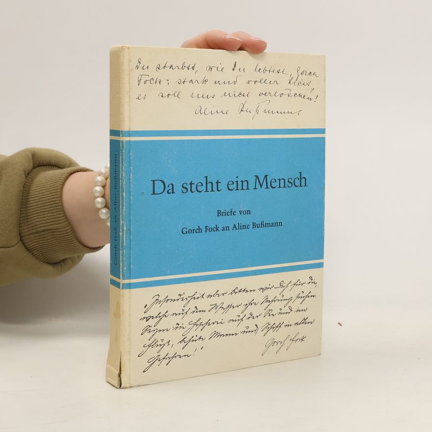 Aline Bußmann Da steht ein Mensch