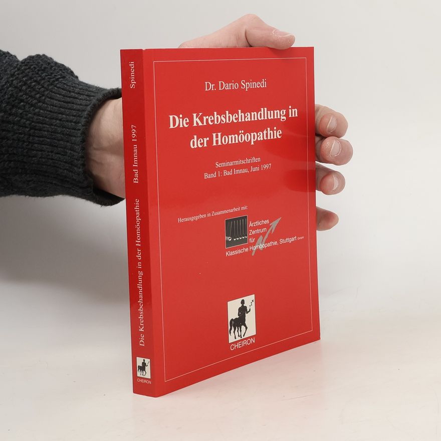 Florian Blanz Die Krebsbehandlung in der Homöopathie