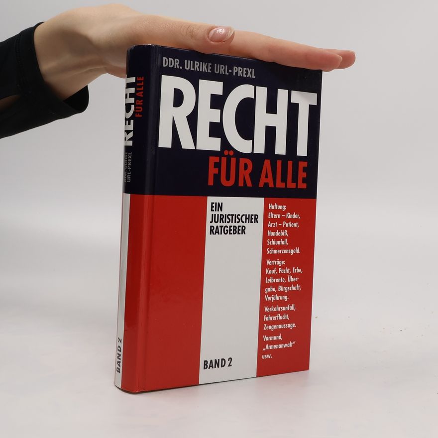 Ulrike Url-Prexl Recht für Alle. Band 2