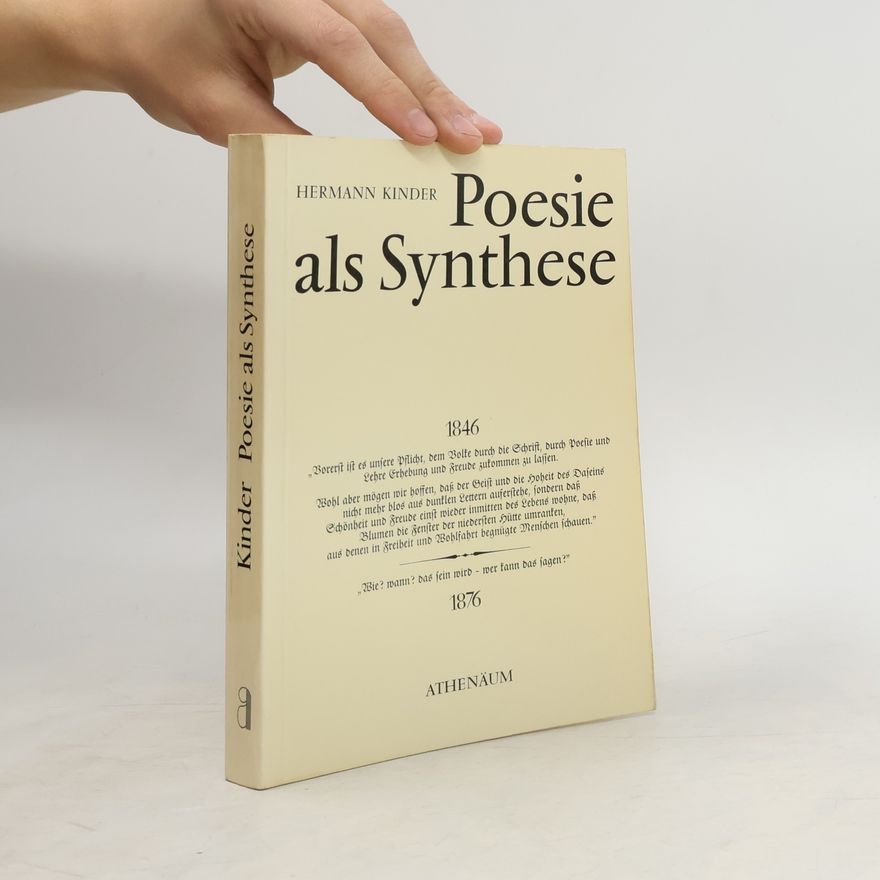 Hermann Kinder Poesie als Synthese