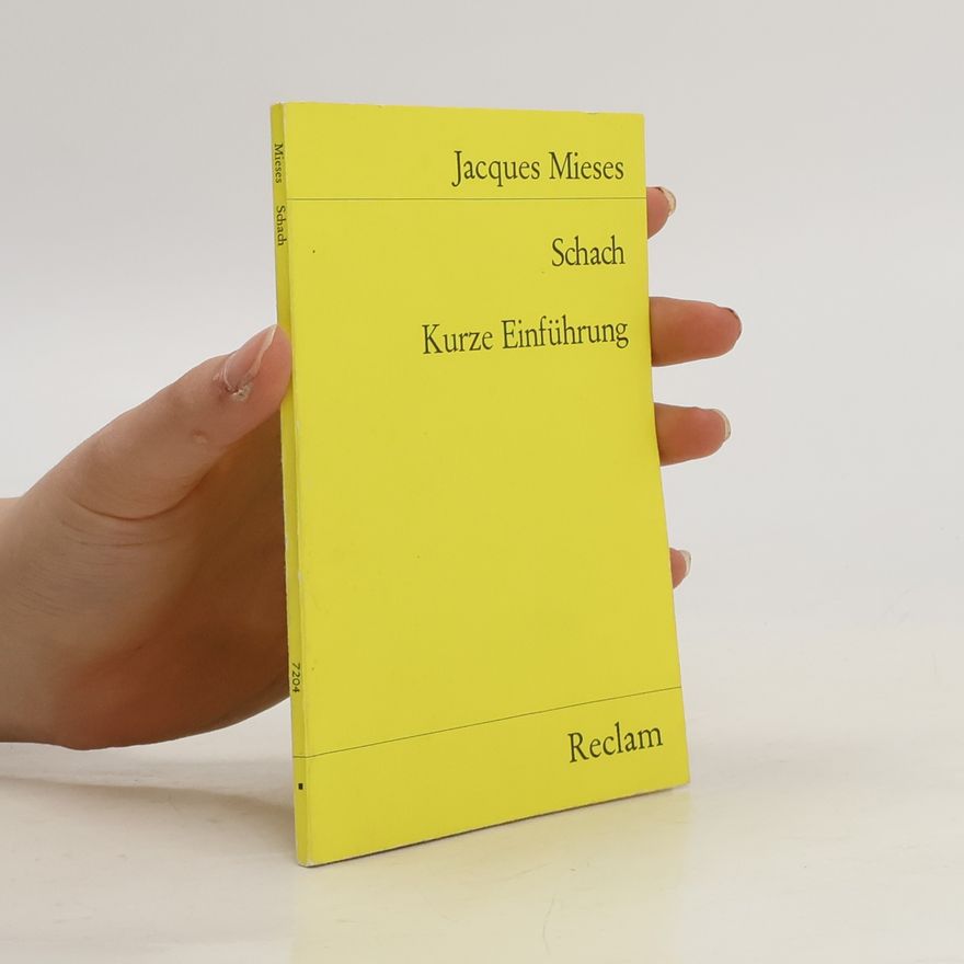 Jacques Mieses Schach