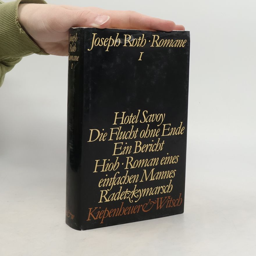 Joseph Roth Joseph Roth Romane I.
