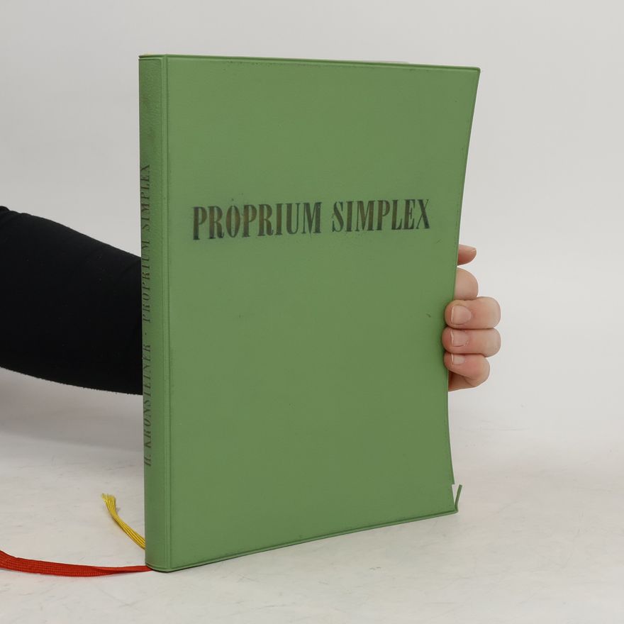 Hermann Kronsteiner Proprium Simplex