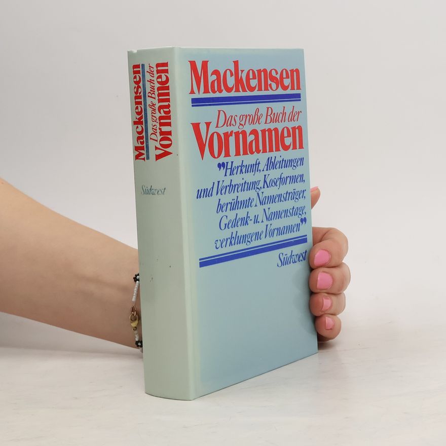 Lutz Mackensen 3876 Vornamen