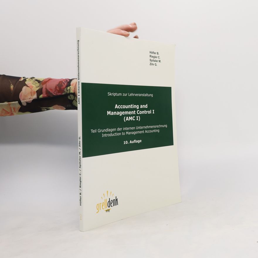 Autorenkollektiv Accounting for Management Control I