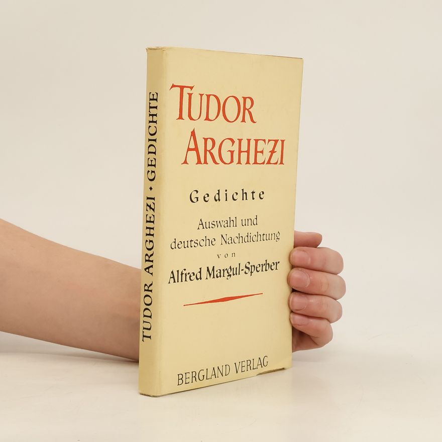 Alfred Margul Sperber Gedichte. Auswahl und deutsche Nachdichtung