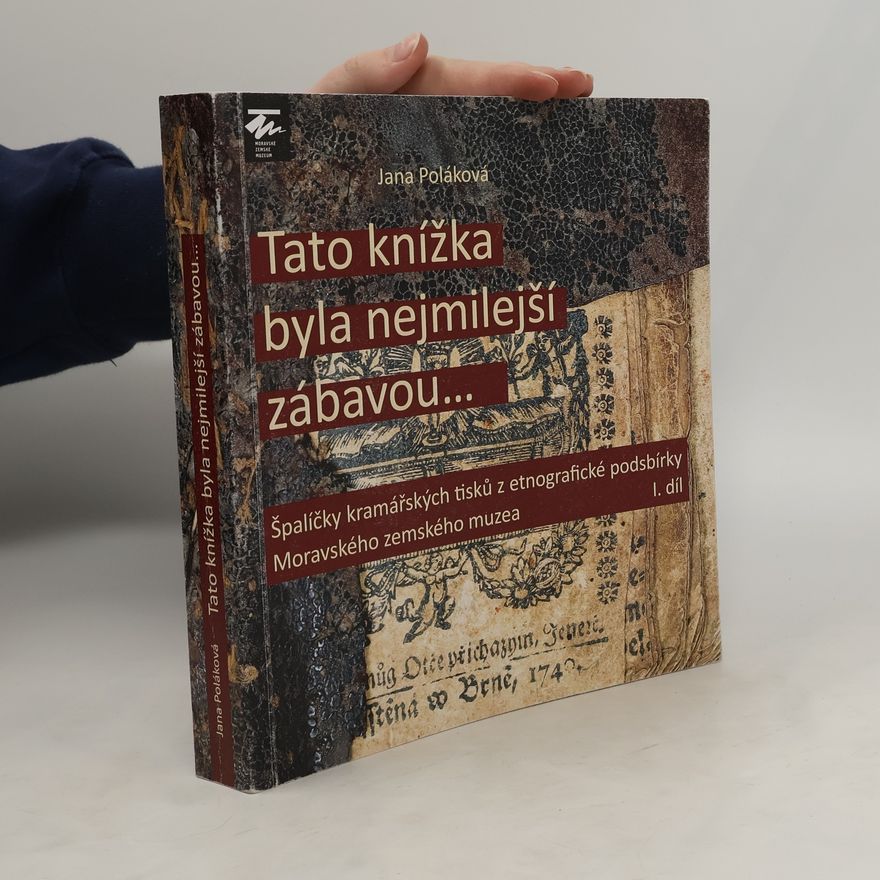 Jana Poláková Tato knížka byla nejmilejší zábavou 1