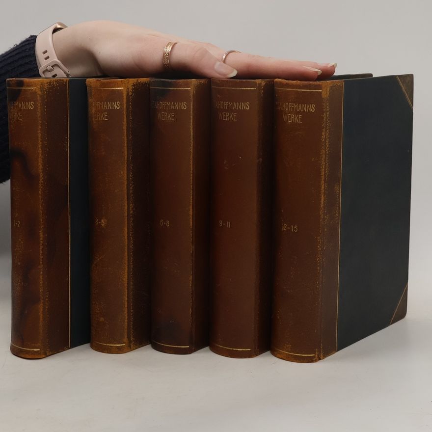 Georg Ellinger Ε.Τ.Α. Hoffmanns Werke 1-15