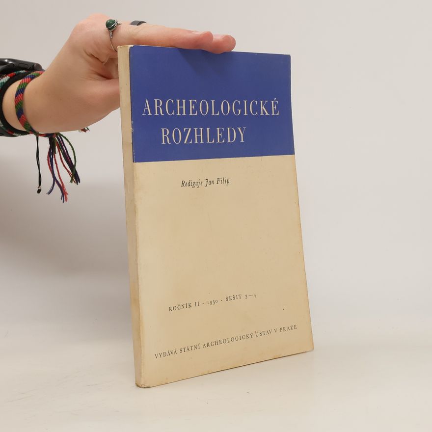 Jan Filip Archeologické rozhledy 1950. Sešit 3-4.